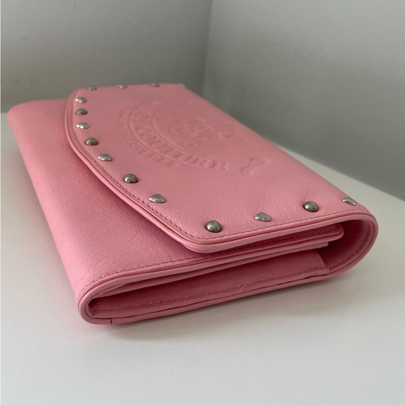 Juicy Couture Vintage Genuine Leather Clutch - Picture 4 of 13